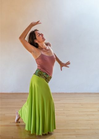 Stage Danse Biodynamique, Vacances en famille, Danse collective en ligne